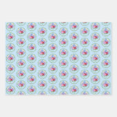 Muttertag mit Blumenstrauss Geschenkpapier Set (Vorderseite 3)