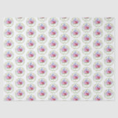 Muttertag mit Blumenstrauss Seidenpapier (Vorderseite)