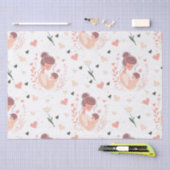 Muttertag mit Blut und Herz Seidenpapier (Handwerk)
