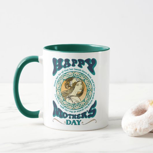 Muttertag mit christlichem Touch Tasse (Mit Donut)
