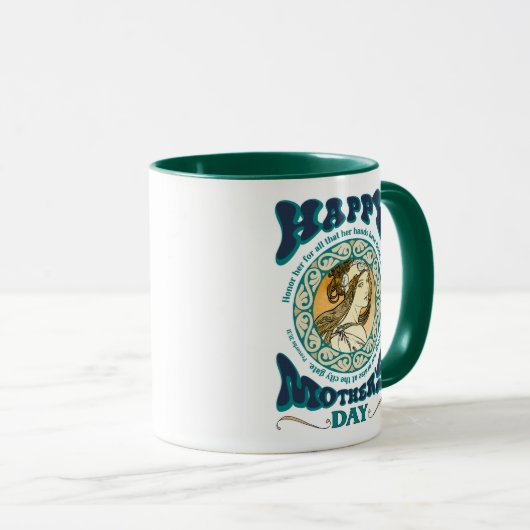 Muttertag mit Christlicher Touch Tasse (VorderseiteRechts)