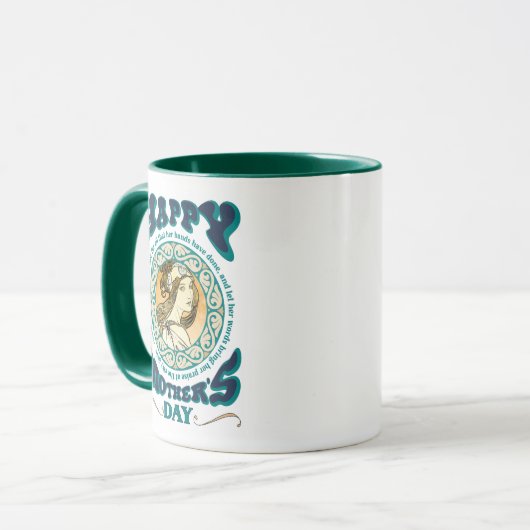 Muttertag mit Christlicher Touch Tasse (Vorderseite Links)