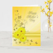 Muttertag mit gelben Blumen Karte (Gelbe Blume)