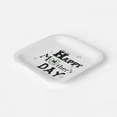 Muttertag mit Herzen Pappteller (Gewinkelt)