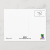 Muttertag mit Kind Postkarte (Rückseite)