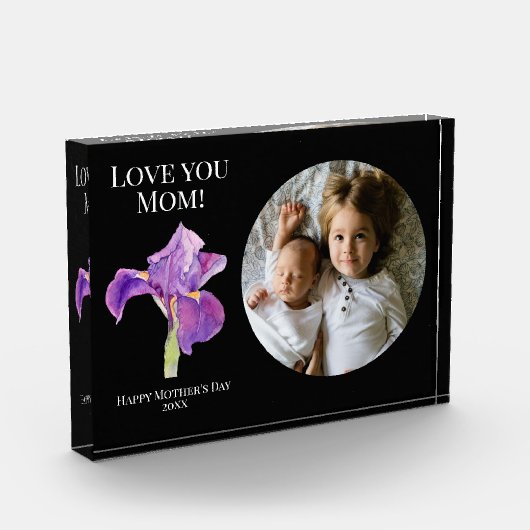 Muttertag mit Kindern Fotos, Iris Fotoblock (Links)