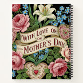 Muttertag mit Liebe Notizblock (Rückseite)