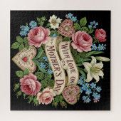 Muttertag mit Liebe Puzzle (Horizontal)