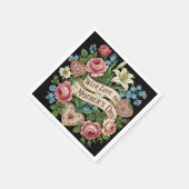 Muttertag mit Liebe Serviette (Ecke)