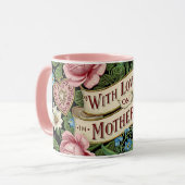 Muttertag mit Liebe Tasse (Vorderseite Links)