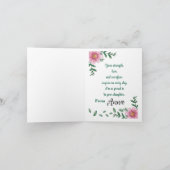 Muttertag mit Single Mama Karte (Innenseite)