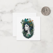 Muttertag Mitteilungskarte (Vorderseite/Rückseite Beispiel)