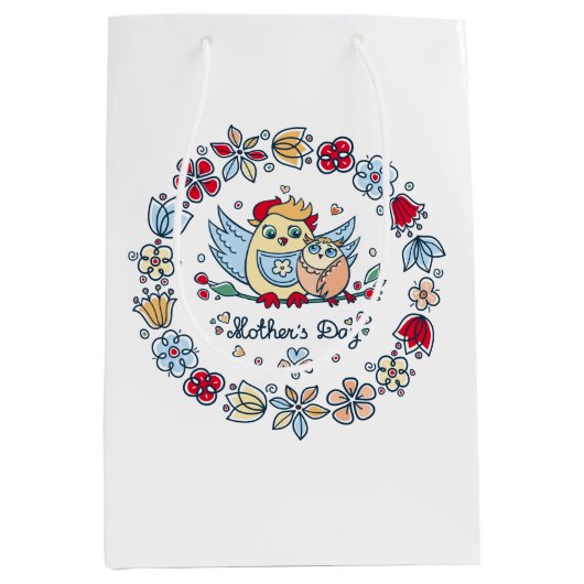 Muttertag Mittlere Geschenktüte (Vorderseite)