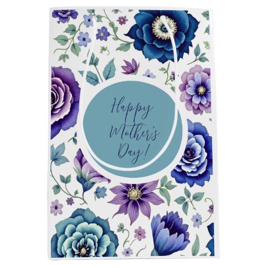 Muttertag Mittlere Geschenktüte (Vorderseite)