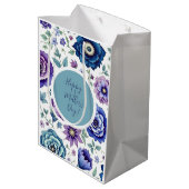 Muttertag Mittlere Geschenktüte (Rückseite Schrägansicht)