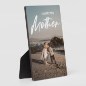 Muttertag | Modernes Geschenk für Minimalistisches Fotoplatte (Seite)