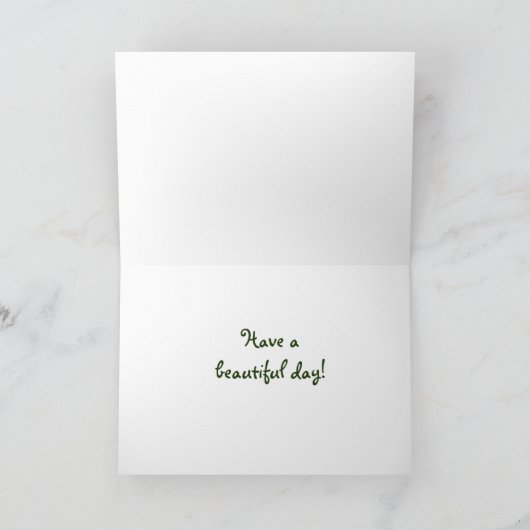 Muttertag - Momma Cat and Kitten Karte (Innenseite)