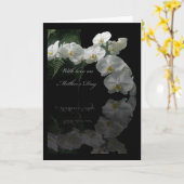 Muttertag Moth Orchids & Ferns Karte (Gelbe Blume)