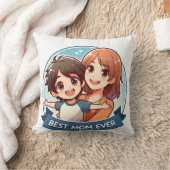 Muttertag - Mutter und Sohn Kissen (Decke)