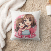 Muttertag - Mutter und Tochter Kissen (Decke)