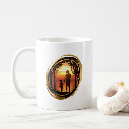 Muttertag | Muttertag - 11# Kaffeetasse (Mit Donut)