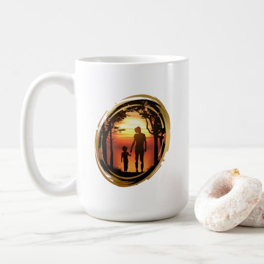 Muttertag | Muttertag - 15# Kaffeetasse (Mit Donut)