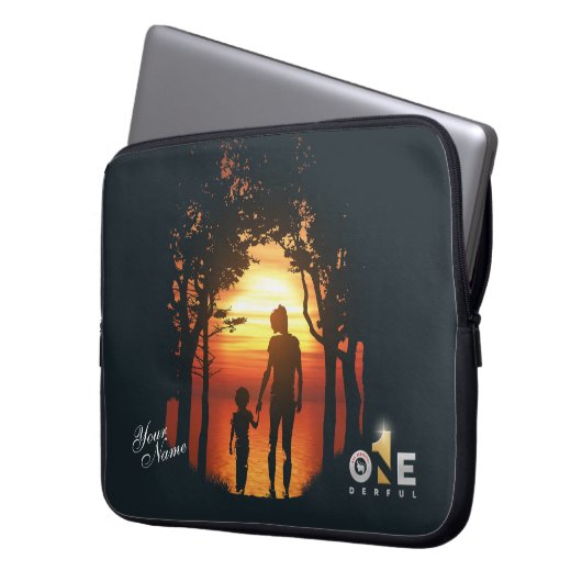 Muttertag | Muttertag - 15" Laptopschutzhülle (Vorderseite Links)