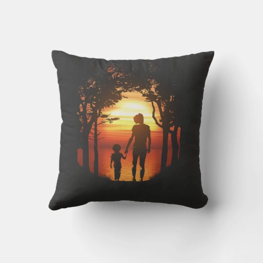 Muttertag | Muttertag 16" Kissen (Rückseite)