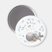 Muttertag, Name, Muttertag Magnet (Vorderseite/Rückseite)