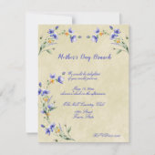 Muttertag oder Hochzeitsfeier Einladung (Vorderseite)