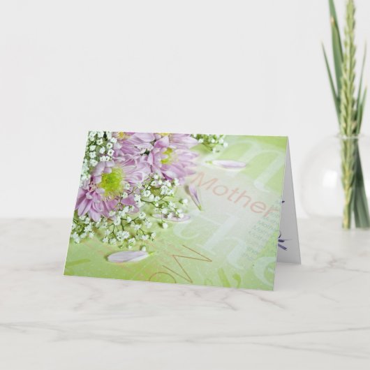 Muttertag oder Muttertag Karte (Vorderseite)