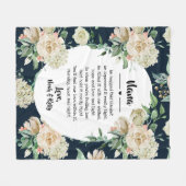 Muttertag Oma Grammy Nana von Großkindern Fleecedecke (Vorderseite (Horizontal))