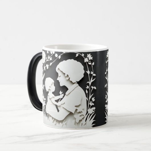 Muttertag Oma Kaffeetasse (Vorderseite Links)