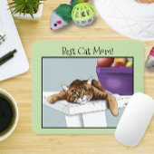 Muttertag Orange Tabby Cat Mousepad