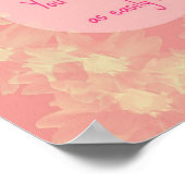 Muttertag Originalgedichte drucken Poster (Ecke)