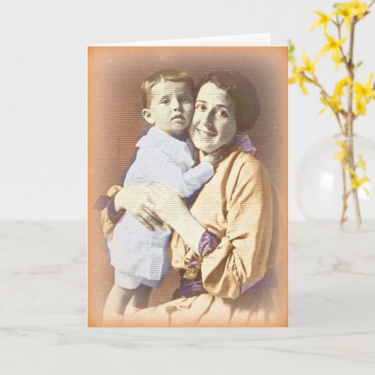 Muttertag ~Pearl S. Buck Karte (Gelbe Blume)