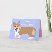 Muttertag Pembroke Welsh Corgi Karte (Vorderseite)
