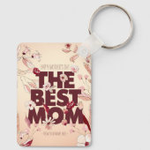 Muttertag personalisieren - Die beste Mama - Schlüsselanhänger (Rückseite)