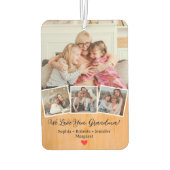 Muttertag Personalisiertes Foto Keepake Oma Autolufterfrischer (Rückseite)