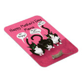 Muttertag personifiziert lustig aus der Cats Card Magnet (Rechte Seite)