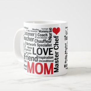 Muttertag Phantastisch Multi-Talent Super Mama Jumbo-Tasse