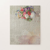 Muttertag Planter farbenfrohe Blume Zeitung Puzzle (Vertikal)