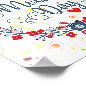 Muttertag Poster (Ecke)