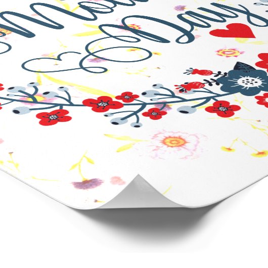 Muttertag Poster (Ecke)