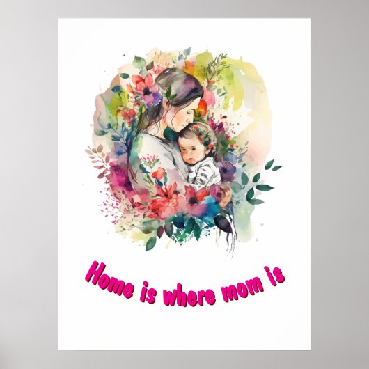 Muttertag Poster (Vorne)