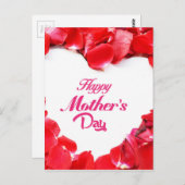 Muttertag Postkarte (Vorne/Hinten)