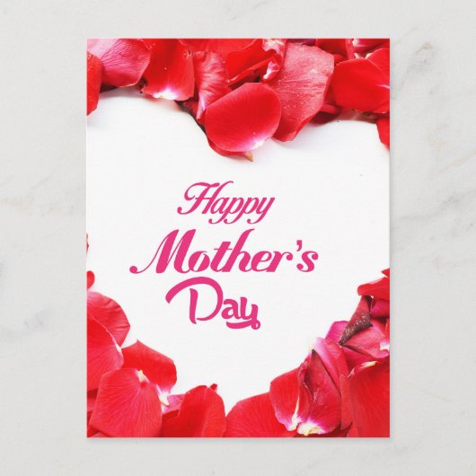 Muttertag Postkarte (Vorderseite)
