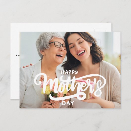 Muttertag Postkarte (Vorne/Hinten)