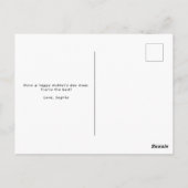 Muttertag Postkarte (Rückseite)