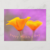 Muttertag Postkarte (Vorderseite)